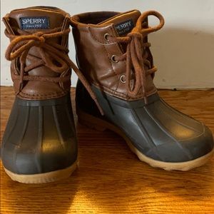 Sperry boys port duck boots